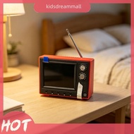 [KidsDreamMall.my] 1/12 Scale Mini Retro Tv Can Be Played Support USB Upload Video Animated Video Pl