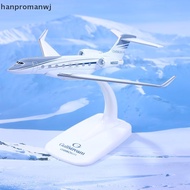 hanpromanwj 1PCS Gulfstream G650 Aircraft Diecast 1/200 Scale Airplane Model Planes G650ER Airplane 