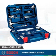 TERMURAH BOSCH TOOLKIT 108 PCS MIXED SET 108 MULTIFUNCTION TOOL KIT | COD