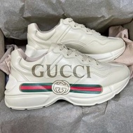 GUCCI 古馳 Rhyton 象牙白 老爹鞋