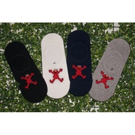 Iconic Korean Ankle Socks-Sesame Street Elmo