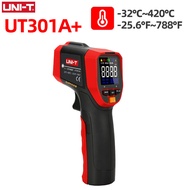 UN- T เครื่องวัดอุณหภูมิเลเซอร์ไม่ใช่อินฟราเรดติดต่อ-32 ℃ ~ 1300 ℃ หน้าจอสี HD UT301A วัดอุณหภูมิทาง