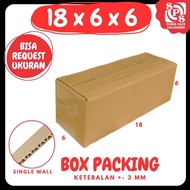 Cardboard 18x6x6 A1 Packing Olshop Box 18x6x6 bottle Box 18x6x6 bottle Box Bottle packaging Box Zigm