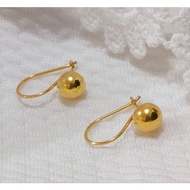 Light Gold Desi Earrings 1/4 Gram 1/2 Gram 1 Gram