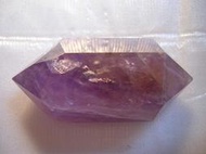 【采鑫坊】高檔紫黃水晶雙尖水晶柱(雙尖紫黃晶柱)~長61.5mm《直購品》~