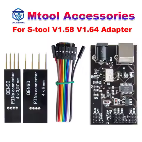 Mtool Accessories V1.64 V1.58 Rollback Programmer K-+M Adjustment Tool Denso Adapters Denso Pin Wire