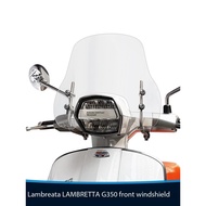 Suitable for retrofitting the front windshield of the LAMBRETTA G350 with high and thick transparent