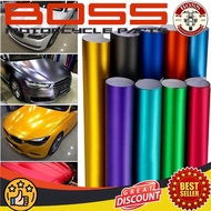Matte Chrome PVC Vinyl Wrap Sticker Bubble Free 30X50CM / 50X50CM / 100X50CM