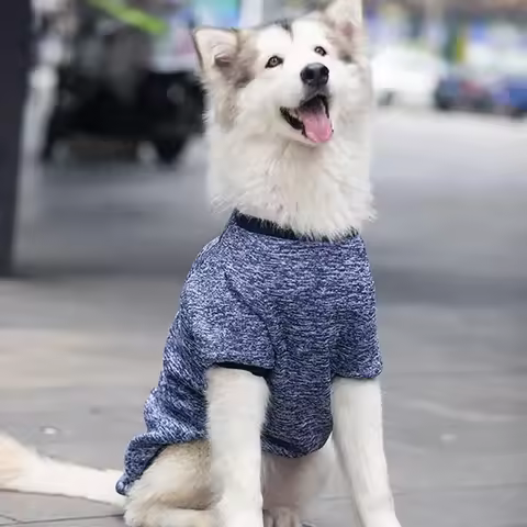 3XL-9XL Big Dog Clothes Winter Warm Pet Vest Jacket Fashion Dog Coat Clothes for Large Dog Bulldog A