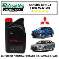 ORIGINAL MITSUBISHI CVTF J4 CVTF TRANSMISSION FLUID / J-4 CVT OIL INSPIRA / LANCER GT / MIRAGE 1.2 /