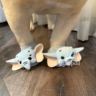 Cute Pet Socks for Cats Dogs Outdoor Shoes for Small Medium Dogs Bichon Teddy Anti-Scratch Dog Socks