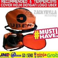 Original Cover Helmet Gojek, Tas Helm Anti Hujan Dengan Logo Gojek -