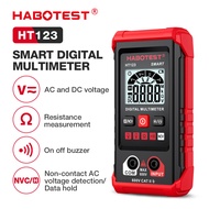 D 600V HABOTEST HT123 Digital Multimeter 1 Year AC DC Voltage Detection
