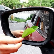 2Pcs Car Rearview Mirror Sticker Anti Fog Rain Waterproof Anti-Scratch Long