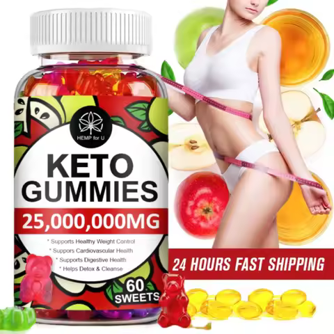 Apple Cider Vinegar Gummies Keto Gummies Maintain Body Shape Weight Management Metabolism and Detoxi