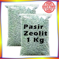 Pasir Kucing Zeolite Penghilang Bau Pasir Zeolit Halus Sedang Kasar Repack 1 Kg