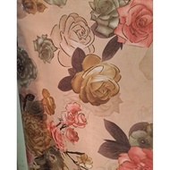 MAWAR Rose Flower Fabric - Plain Flower Sofa Fabric - Pillowcase