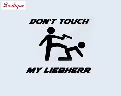 Don't touch my Liebherr compressor camion China edile escawato adsivo car styling sticker, covering 