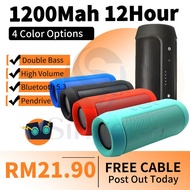 Singee Speaker Bluetooth Spiker Bluetooth Bass  Speker Bass Bluetooth Sepiker Bluetooth Speaker Blue