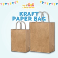 🇸🇬 Kraft Paper Bags / Paper Bag / Paper Bag with Handles / Gift Bag / Party Bags / Birthday Bags /Goodie Bags