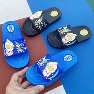 kasut lelaki sandal lelaki kasut budak lelaki Boys Slippers 2025 New Ultraman Superman Cartoon Summe