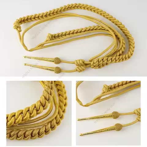 Aiguillette Aiguille General Ribbon Guard of Honor Cord Security Guard Aglet Accessories WWII WW2 Ge