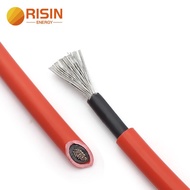 25years Working Quality Risin Solar PV Cable Double Core 4sqmm 6sqmm 10sqmm 2PfG 1169 PV1-F 1000V DC