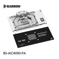 Barrow GPU Water Block For ZOTAC RTX 4090 AMP Extreme AIRO / TRINITY OC Graphics Card Cooler With Ba