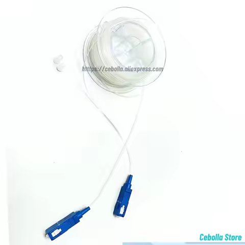 Gigabit Indoor Invisible Transparent SC-SC Optical Fiber Hidden Indoor Single-core Optical Cat Optic