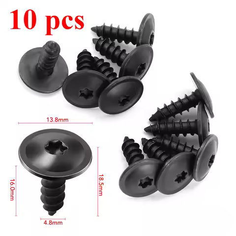 10x Car Engine Splash Guard Self Tapping Screws for Volkswagen VW Jetta MK5 6 Golf 4 5 6 7 CC Tiguan