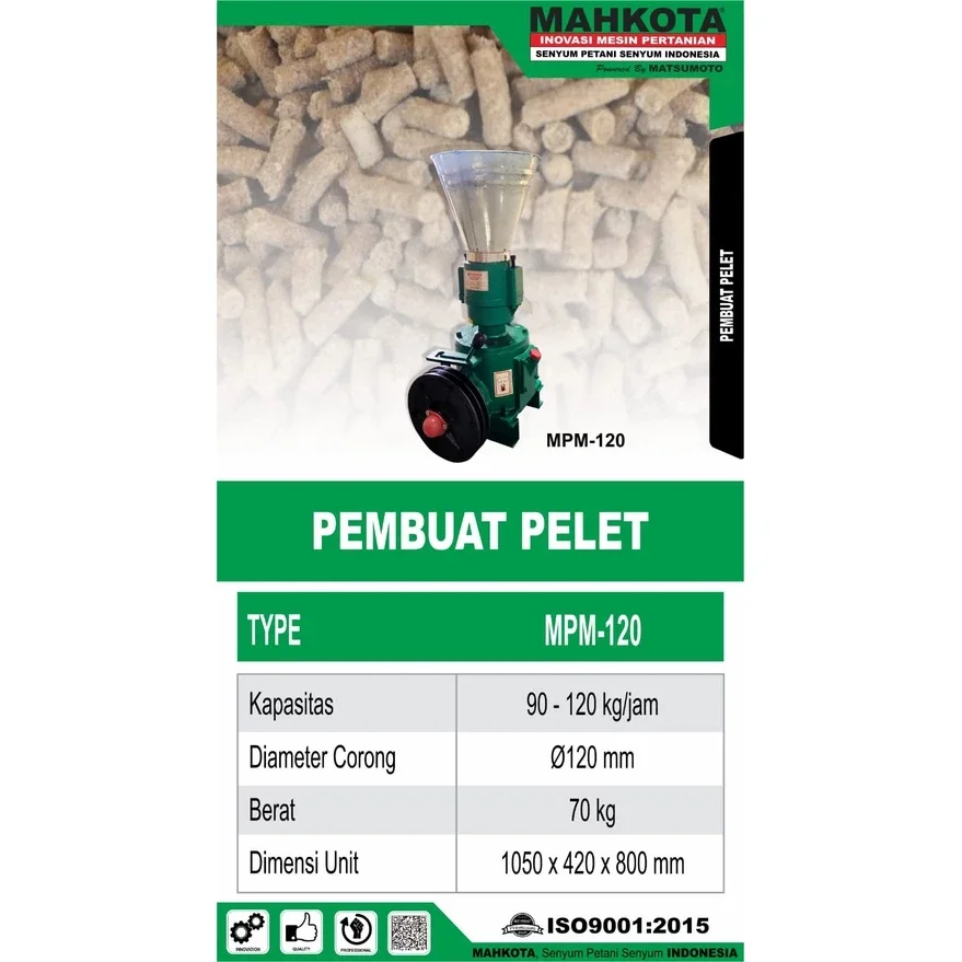 MESIN PELET MAHKOTA MPM 120