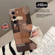 HP Softcase Latest Realme C71 2025hp Fashion Case Aesthetic Realme C71 Silicone Pro Camera Casing Re