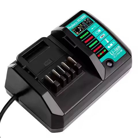 For Makita 14.4V-18V Li-Ion Battery Charger DC18WA Rechargeable Power Tool 100V-240V Lithium Battery