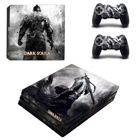 Dark Souls PS4 Pro Skin Sticker Decal Cover Protector For Console and Controller Skins Vinyl