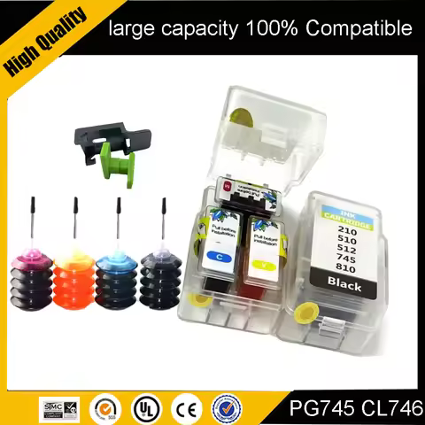 Smart PG 745 CL 746 For Canon PIXMA MX497 IP2870 IP2870S TS207 TS307 TS3170 for Canon Inkjet pg745 c