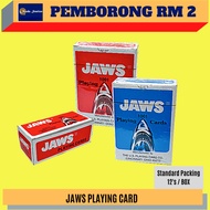 (RM2.20)  OKADA JAWS PLAYING CARD /JAWS / PLAYING CARD / POKER PLAYING CARD /CARD POKER / KAD PERMAI