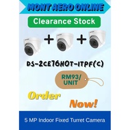 HIKVISION INDOOR FIXED TURRET CAMERA
