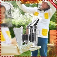[leipupa] Bee Hive Smoker with Heat Shield Sturdy Fogging Machine Beekeeping Equipment