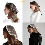 NICE Chapel Caps Veil Lace Headcovering for Women Church Mantilla Veil Mantilla Veils Catholic Churc