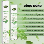 NHANG - HƯƠNG NGẢI CỨU 29cm - Hương Đất Việt - NHANG THẮP NGẢI CỨU ĐƯỢC LÀM 100% TỪ CÂY NGẢI CỨU - K