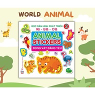 Book - Lovely Animal Stickers - Animal Stickers Volume 2 (VT)
