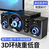 Bluetooth Speaker電腦音響臺式多媒體藍牙音箱重低音炮小音響有源家用筆記本Mall