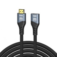 Ready stock WG236 HDMI 2.2 Male to HDMI 2.2 Female 16K 60HZ HD Adapter Cable 0.5m/1.5m/1m/2m