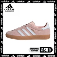 Adidas GAZELLE Pink White Sneakers Low Cut Indoor Women