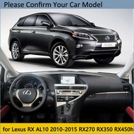 PuraAutoRepair Dashboard Cover Protective Pad For Lexus Rx 2010~2015 Al10 Car Accessories Dash Board