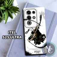 CC5 Flexible rubber softcase for ITEL S25 Ultra/ one piece anime character Motif ITEL S25 Ultra/ ITE