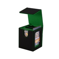 PU Leather Card Storage Box Window Design MTG Three Kingdoms Kill Commander Game King Card Holder Or