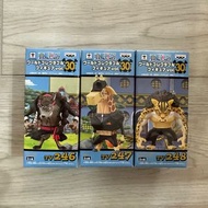 <Ohtoys> 已開 日版 One Piece 海賊王 WCF Vol.30 CP9 動物果實 全3款 模型 景品 DWC POP 海軍 長頸鹿 狼 豹 和之國 大海賊百景