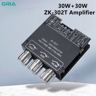 ORIA ZK-302T 30W+30W Bluetooth Amplifier Board Support Bluetooth/AUX/USB Input for DIY Wireless Spea