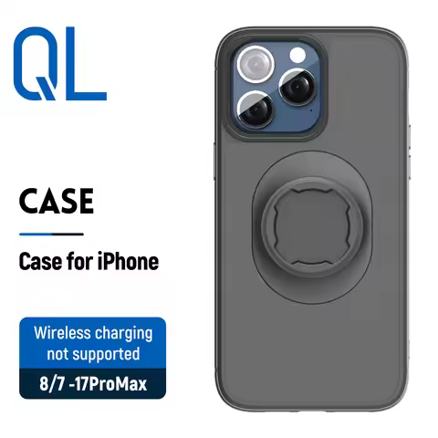 Motorcycle Phone Holder Case for iPhone 17/16/15/14/13/12 Plus Air Pro Max fit Quad-style Bike Cycli